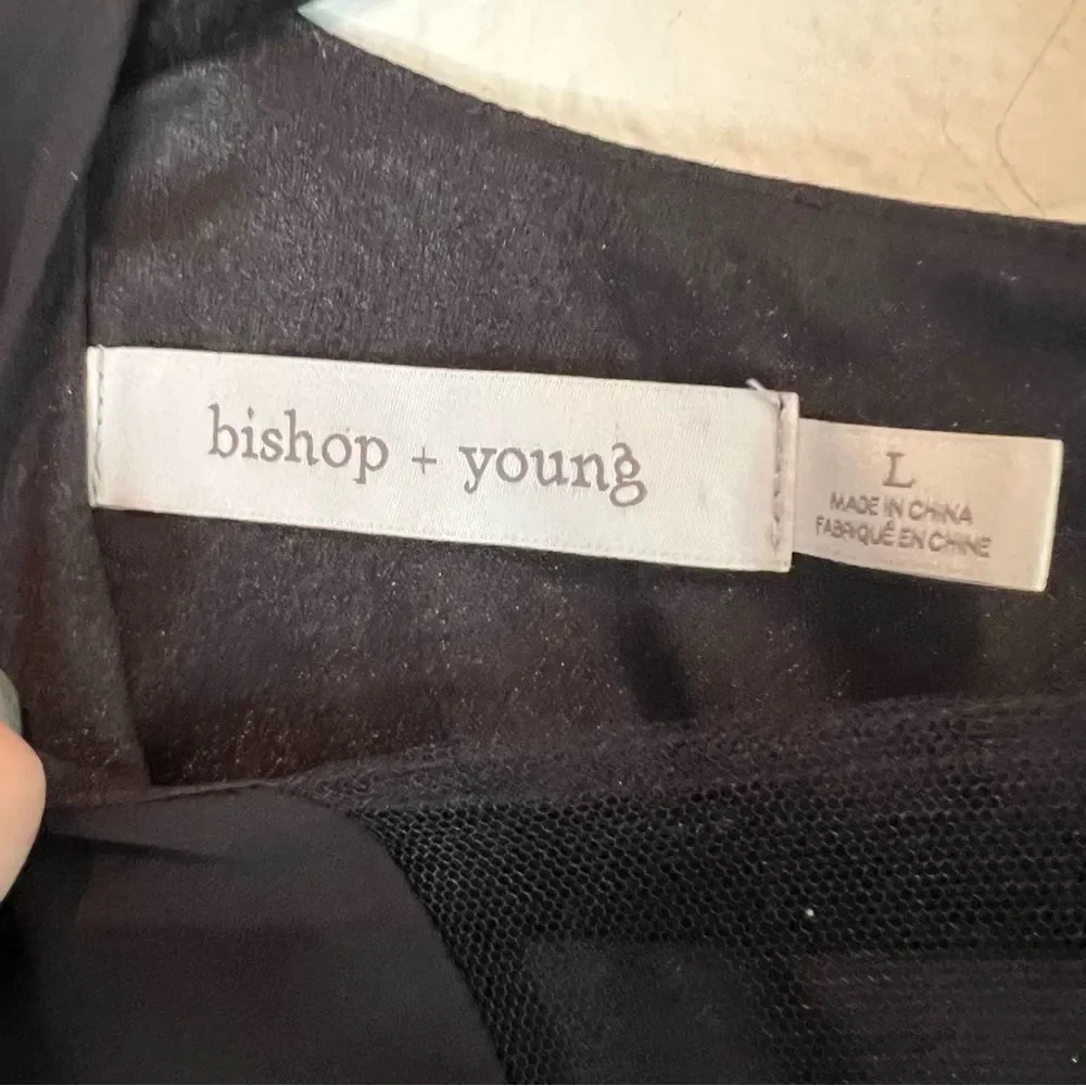 Bishop + young black jumpsuit 🖤 wide leg 🖤 pockets 🖤 large